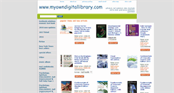Desktop Screenshot of myowndigitallibrary.com